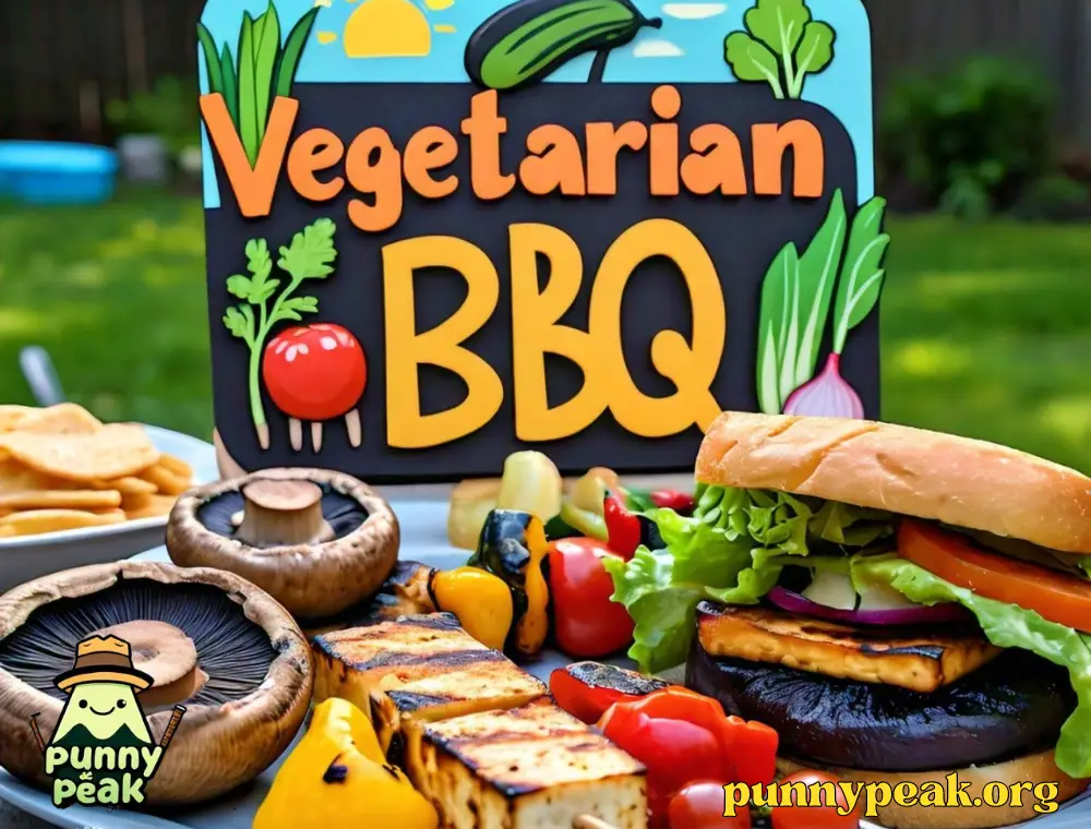 Vegetarian BBQ Puns