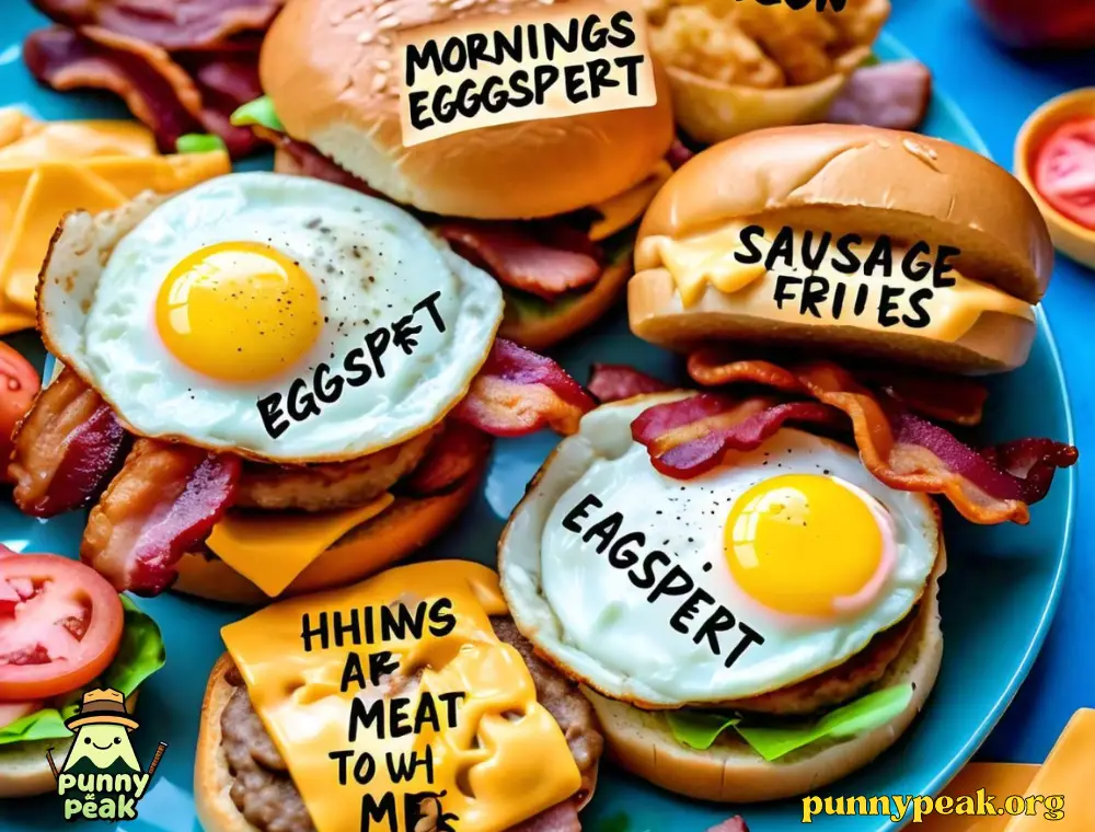 Breakfast Sandwich Puns