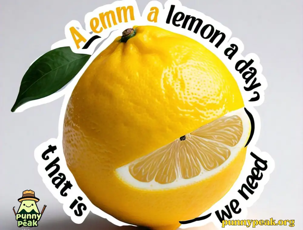 Clever Lemon Puns