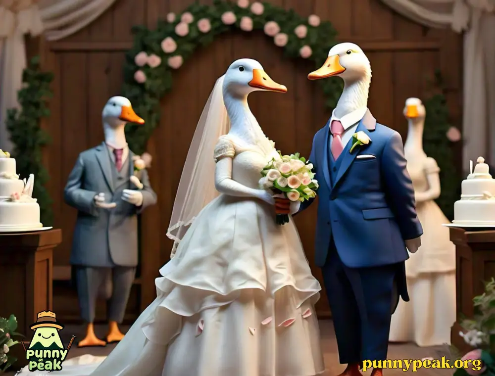 Goose Wedding Puns