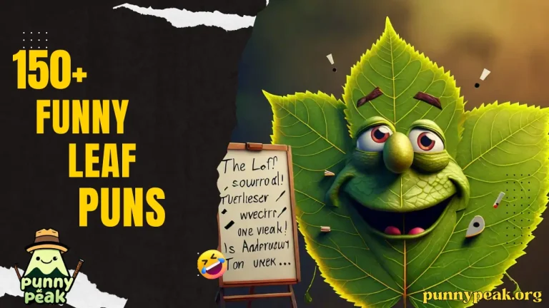 150+ Leaf Puns & Jokes: Bringing Humor and Greenery Together