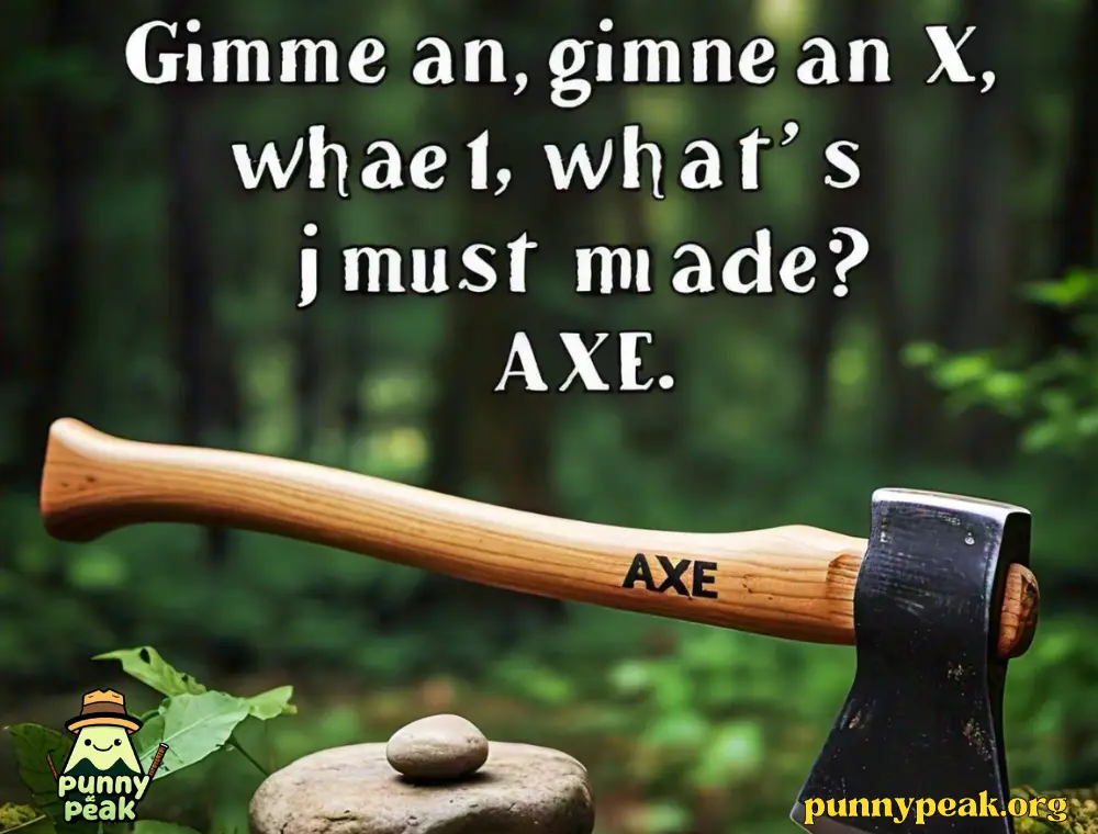  Punny Axe Pun Captions