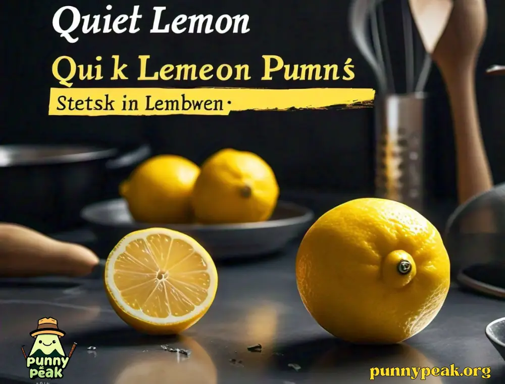 Quick Lemon Puns