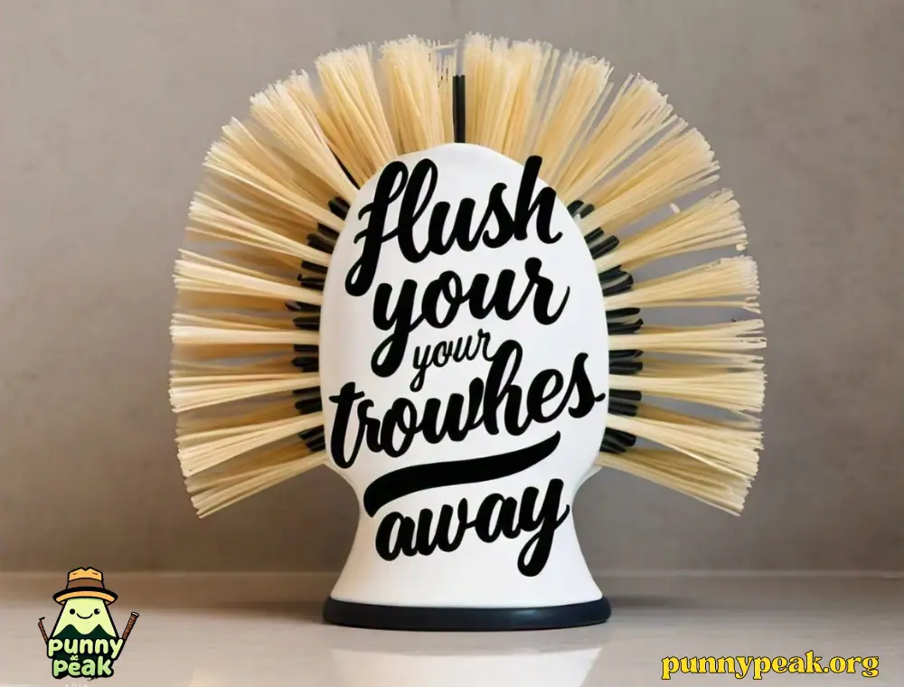 Toilet Brush Puns